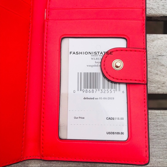 Kate spade New York hayes Small Wallet ginger red - Picture 6 of 7